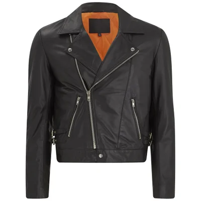 McQ Alexander McQueen Men's Smith Biker Jacket - Darkest Black