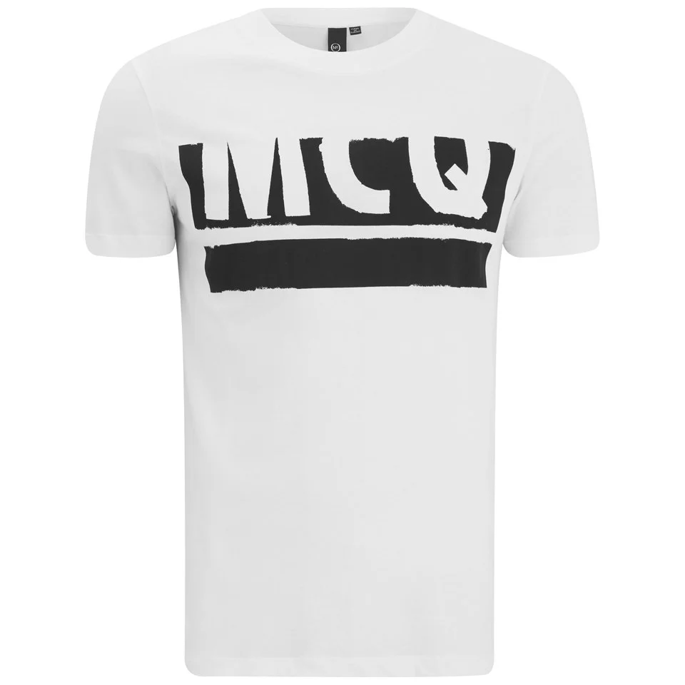 McQ Alexander McQueen Men's Short Sleeve Graphic T-Shirt - Optic White Image 1