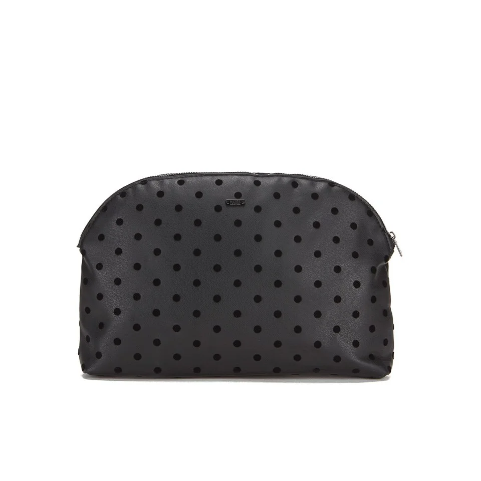 Maison Scotch Women's Dots Toiletry Bag - Black Image 1
