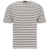 Armor Lux Men's Doélan Breton Stripe T-Shirt - Nature Cream/Navy - Image 1