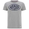 Armor Lux Men's Printed T-Shirt - Grey - Image 1