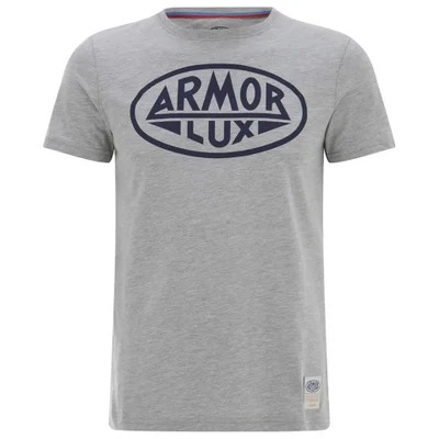 Armor Lux Men's Printed T-Shirt - Grey