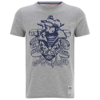 Armor Lux Men's Fisherman Printed T-Shirt - Grey