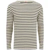 Armor Lux Men's Breton Stripe Long Sleeve T-Shirt - Zand/Rich Navy - Image 1