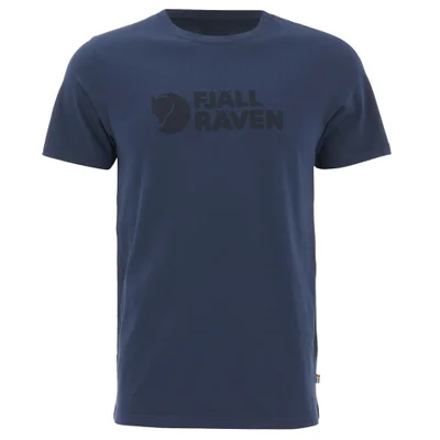 Fjallraven Men's Logo T-Shirt - Blueberry