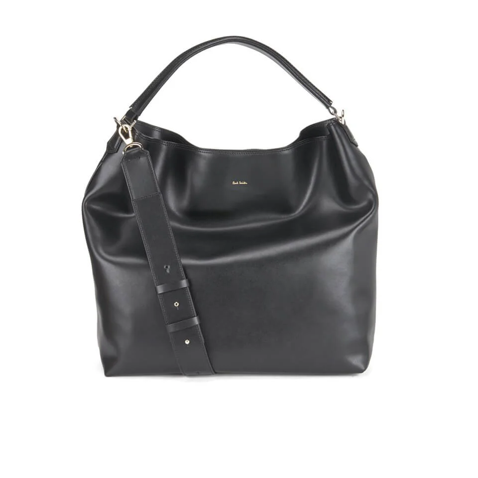 Paul Smith Accessories Women's Crossbody Leather Hobo Bag - Black Image 1