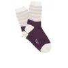 Paul Smith Accessories Women's Stripe Socks - Deep Plum - Image 1