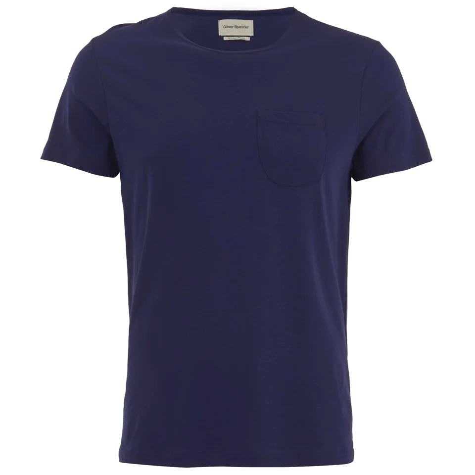 Oliver Spencer Men's Comfort T-Shirt - Navy Image 1