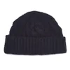 Oliver Spencer Men's Cable Knit Beanie Hat - Navy - Image 1