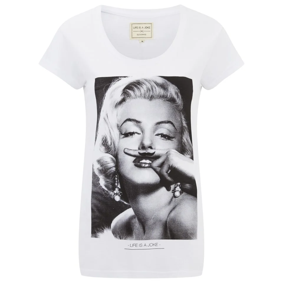 Eleven Paris Women's Marilyn T-Shirt - White Image 1