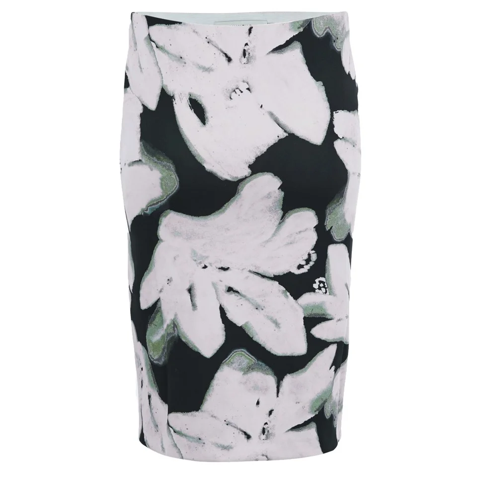 Munthe Women's Gatsumi Neoprene Skirt - Ivory Image 1