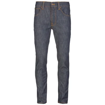 Nudie Jeans Men's Lean Dean Straight/Slim Fit Tapered Leg Jeans - Dry Iron