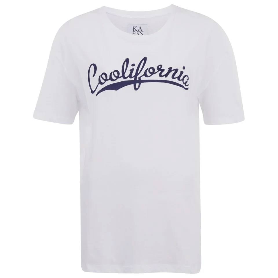 Zoe Karssen Women's Coolifornia T-Shirt - White Image 1