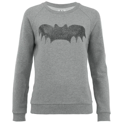 Zoe Karssen Women's Bat Caviar Sweatshirt - Grey