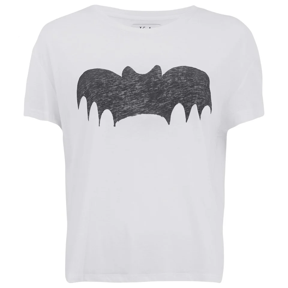 Zoe Karssen Women's Bat Box Fit T-Shirt - White Image 1