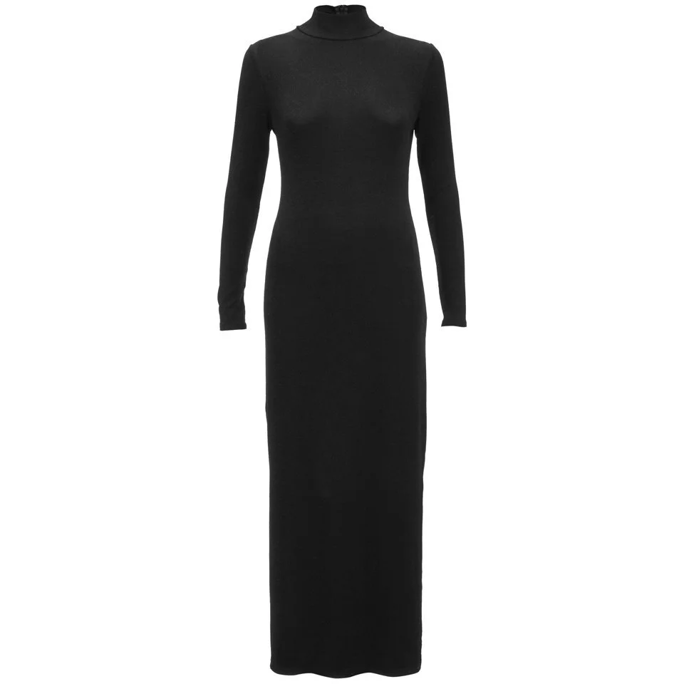 Ganni Women's Vanessa Glitter Dress - Black Image 1