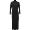 Ganni Women's Vanessa Glitter Dress - Black - Image 1