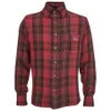 Vivienne Westwood Anglomania Men's Padded Details Long Sleeve Shirt - Red - Image 1