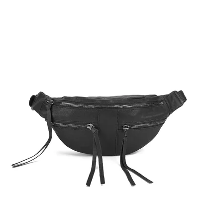 Yvonne Koné Women's Zipper Bum Bag - Black
