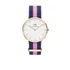 Daniel Wellington Classic Nato Winchester Rose Gold Watch - Navy/Pink - Image 1