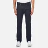 Edwin Men's ED75 Mid Rise Tapered Unwashed Denim Jeans - Dark Blue - Image 1