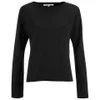 Helmut Lang Women's Raw Raglan Sweatshirt - Black - Image 1