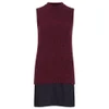 French Connection Women's Hendy Jumper Dress - Runaway Red/Black - Image 1