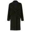 French Connection Women's Tyler Wool Wrap-Over Coat - Turtle - Image 1