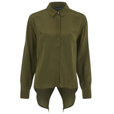 French Connection Women's Super Silk Shirt - Turtle