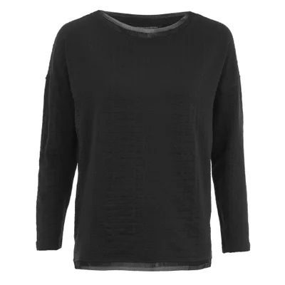 French Connection Women's Winter Snake Top - Black