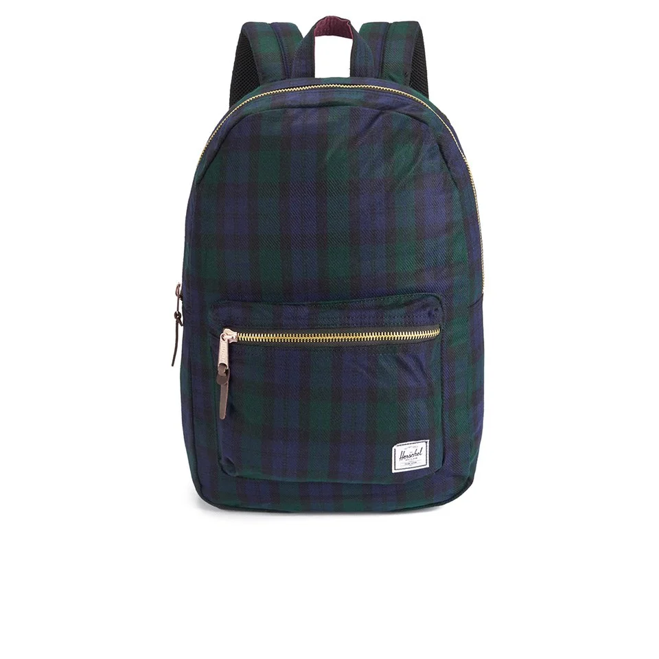Herschel Supply Co. Select Series Settlement Watch Plaid Backpack - Black Image 1