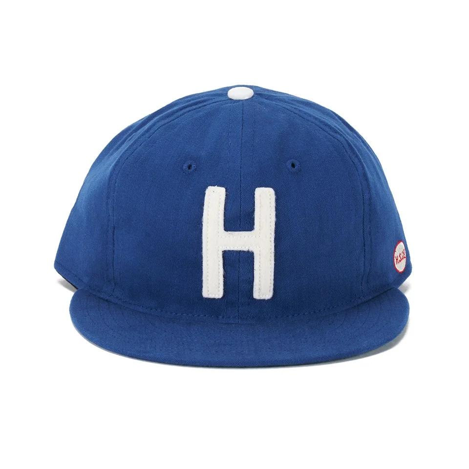 Herschel Supply Co. Ebbets Field Flannels Woodbine Baseball Cap - Royal Blue Image 1