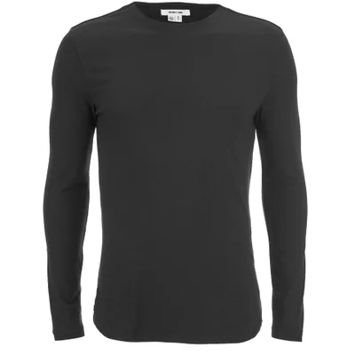 Helmut Lang Men's Jersey Long Sleeve T-Shirt - Black