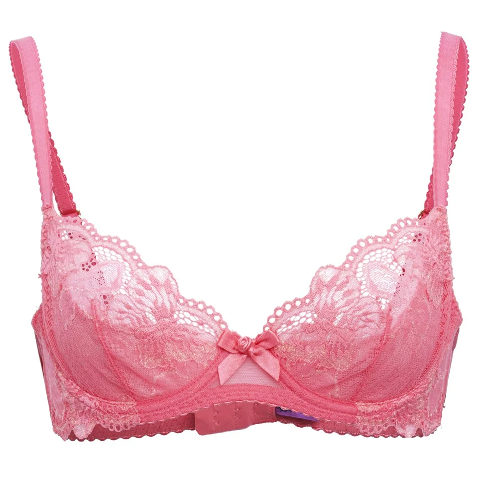 L'Agent by Agent Provocateur Women's Mirabel Non-Padded Balcony Bra - Lipstick Image 1