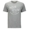 Maison Kitsuné Men's Palais Royal T-Shirt - Grey Melange - Image 1