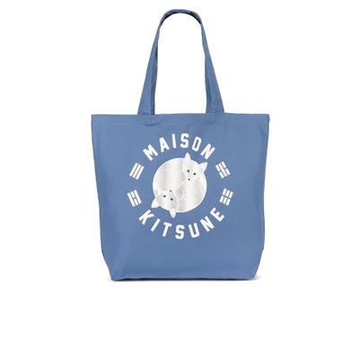 Maison Kitsuné Men's Matin Calme Tote Bag - Blue/Grey