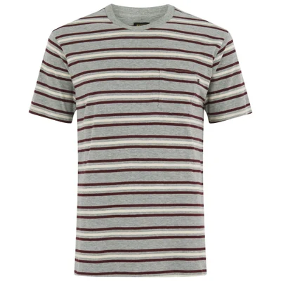 OBEY Clothing Men's Embarco T-Shirt - Burgundy Multi