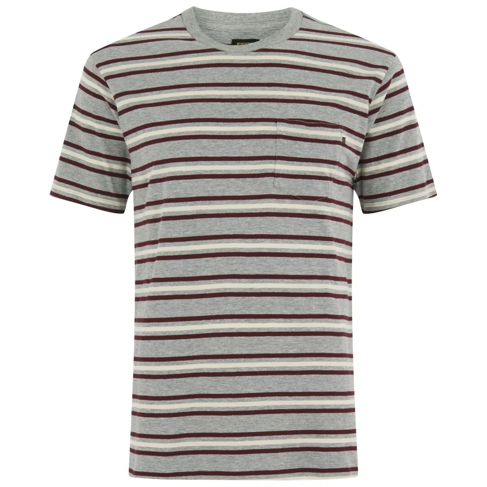 OBEY Clothing Men's Embarco T-Shirt - Burgundy Multi Image 1