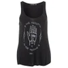 OBEY Clothing Women's Medium is the Message Top - Black - Image 1