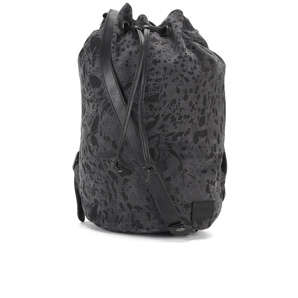 OBEY Clothing Women's Antwerp Bucket Backpack - Black Multi Image 1