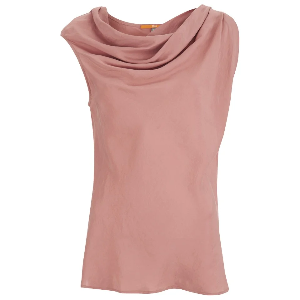 BOSS Orange Women's Ciory Blouse - Medium Pink Image 1