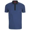 HUGO Men's Dello Short Sleeve Polo Shirt - Navy - Image 1