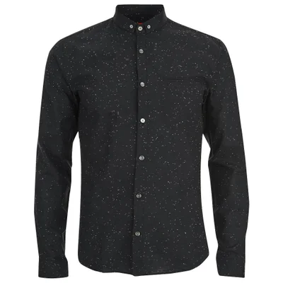 HUGO Men's Elden Long Sleeve Shirt - Black/Multi