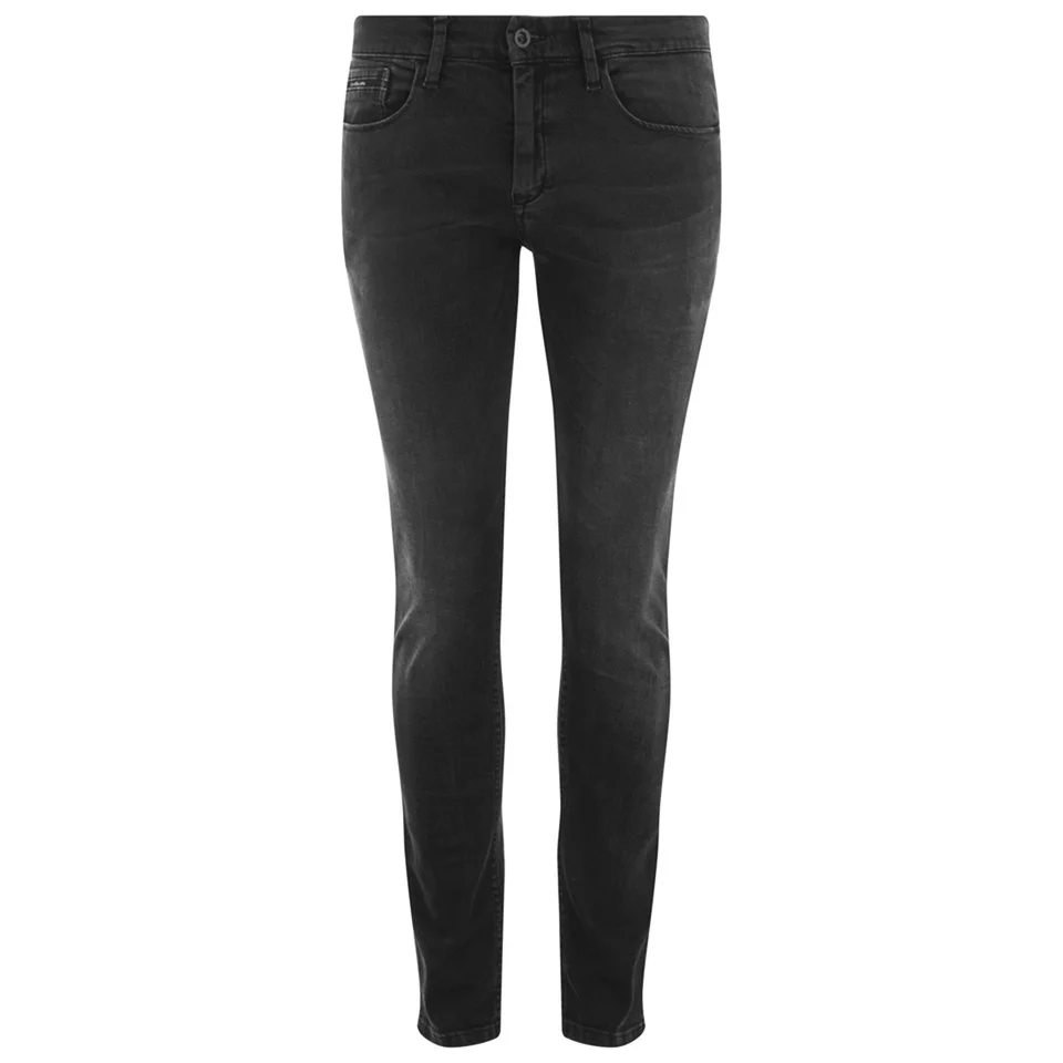 Calvin Klein Men's Skinny Fit Jeans - Shadow Black Stretch Image 1