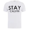 Calvin Klein Men's Tender 'STAY CALVIN' Short Sleeve T-Shirt - Bright White - Image 1