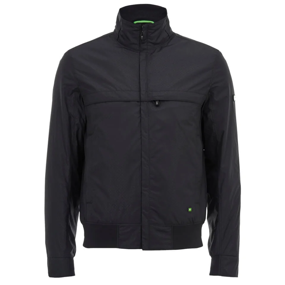 BOSS Green Men's Jayden17 Zipped Technical Jacket - Black Image 1