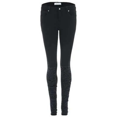 Ash Women's Press Skinny Jeans - Black
