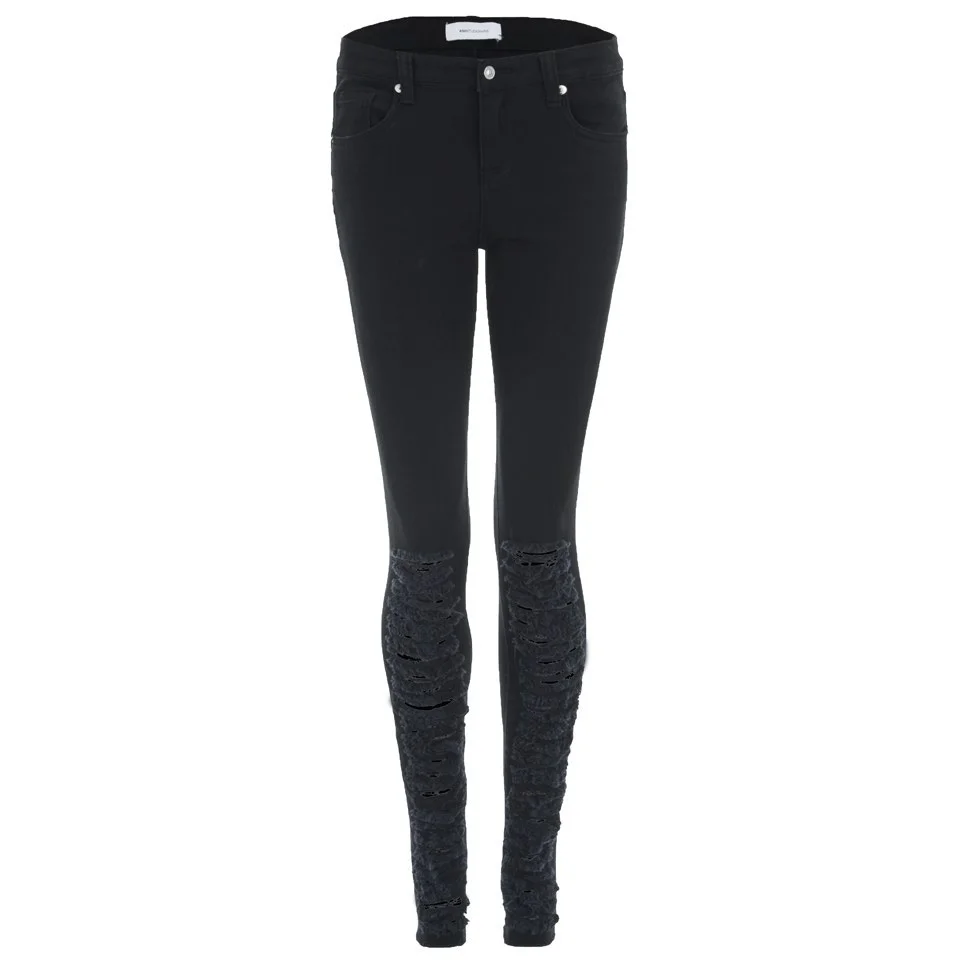 Ash Women's Press Skinny Jeans - Black Image 1