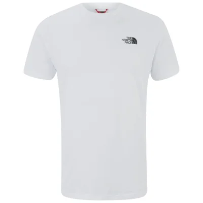 The North Face Men's Red Box Crew Neck T-Shirt - White