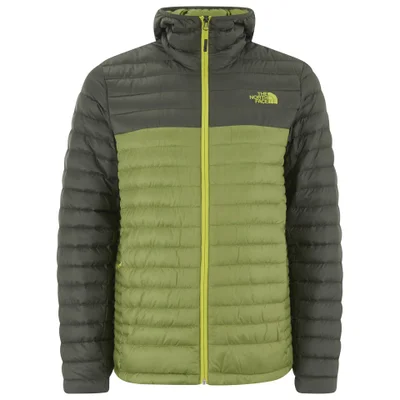 The North Face Men's Tonnerro Down Filled Hooded Jacket - Grip Green